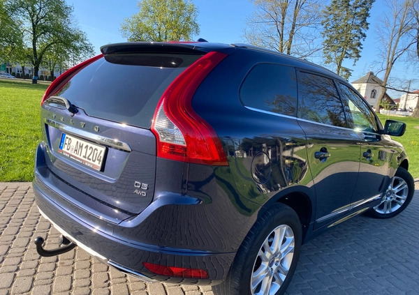 Volvo XC 60 cena 75900 przebieg: 194200, rok produkcji 2014 z Świeradów-Zdrój małe 379